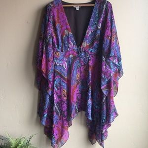 Multi Color Silk Cover